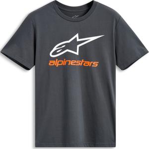 Camiseta Alpinestars Always 2.0 CSF gris-blanco-naranja