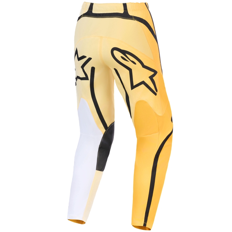 Pantalones de motocross Alpinestars Fluid Apex amarillo-negro