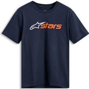 Camiseta Alpinestars Blaze 2.0 CSF azul-blanco-naranja