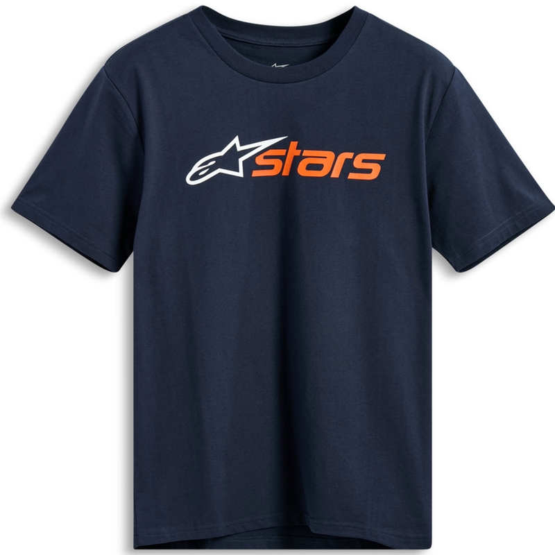 Camiseta Alpinestars Blaze 2.0 CSF azul-blanco-naranja