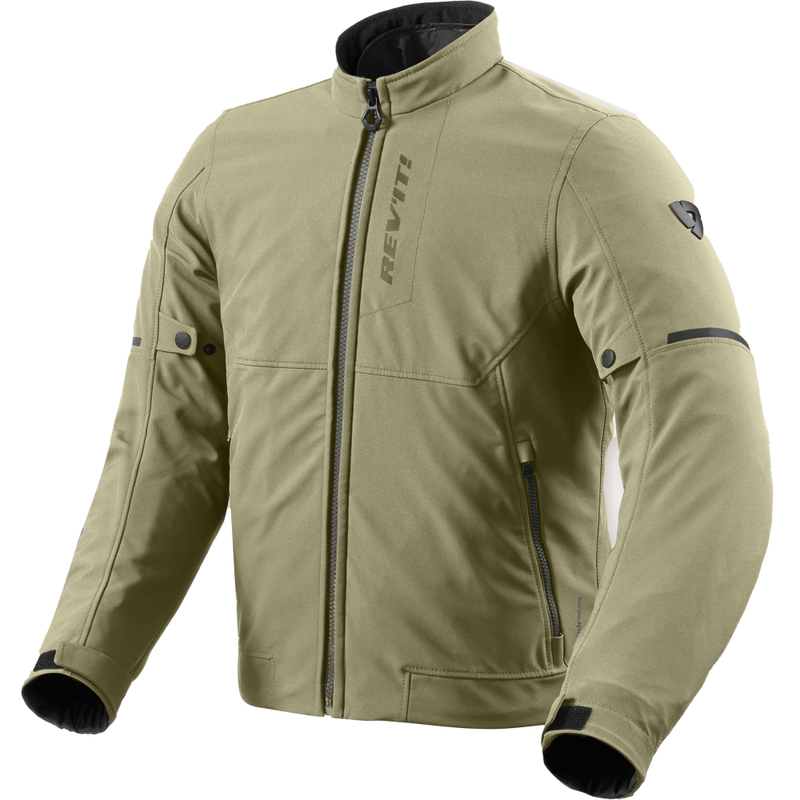 Chaqueta de moto Revit Shade 2 H2O verde