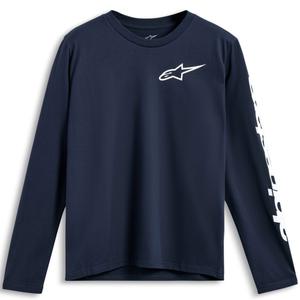 Camiseta de manga larga Alpinestars Trackside CSF azul