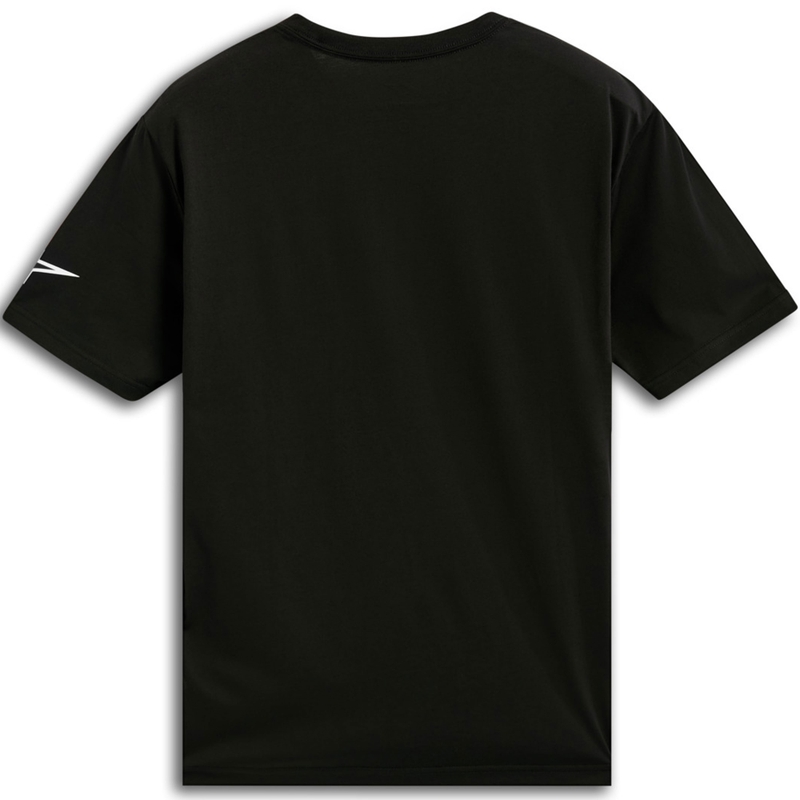 Camiseta negra CSF con parche ondeante de Alpinestars