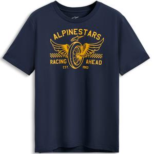 Camiseta azul CSF con parche Heritage de Alpinestars