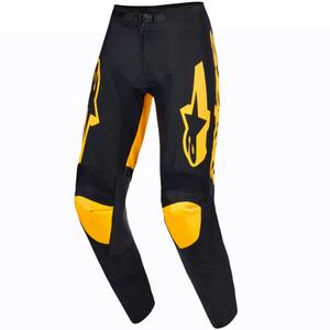 Pantalones de motocross Alpinestars Racer Riway amarillo-negro