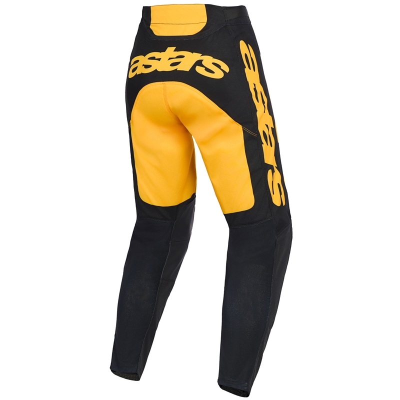 Pantalones de motocross Alpinestars Racer Riway amarillo-negro