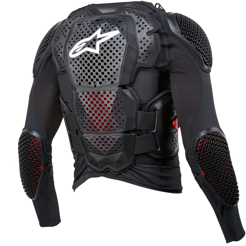 Protector corporal Alpinestars Bionic TECH 3 negro-blanco-rojo