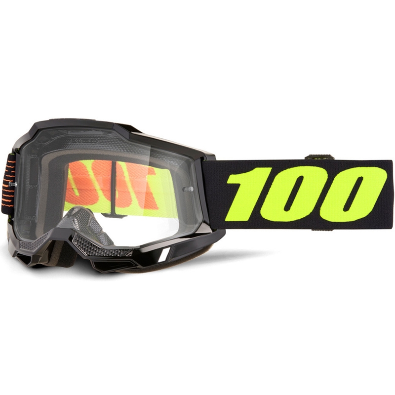 Gafas de motocross 100% Accuri 2 Fairbanks con plexiglás transparente