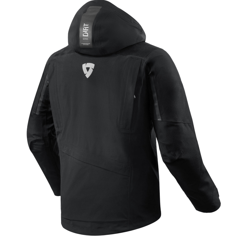 Chaqueta de moto Revit Component 3 H2O negra