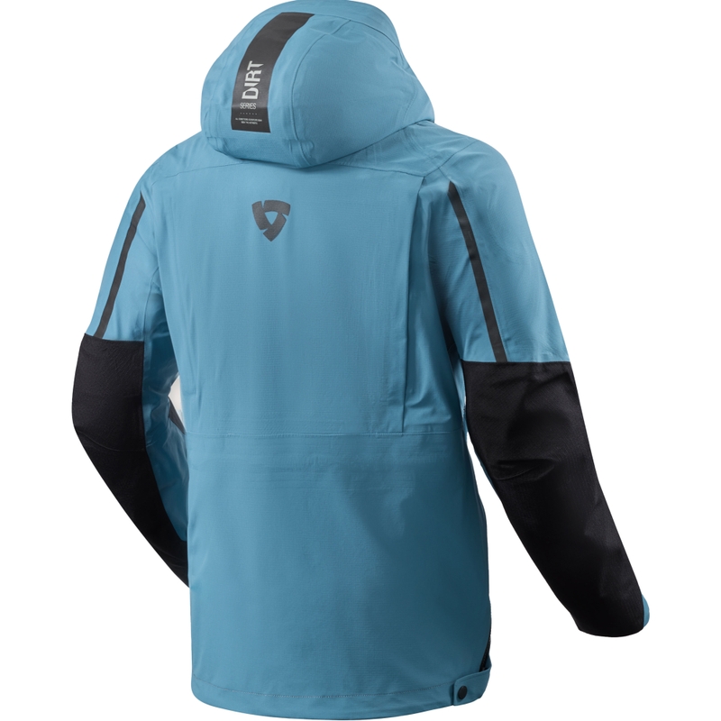 Chaqueta de moto Revit Blackwater 3 H2O azul-negra