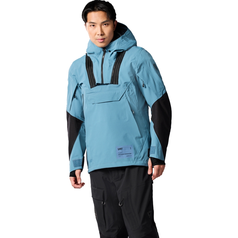 Chaqueta de moto Revit Blackwater 3 H2O azul-negra