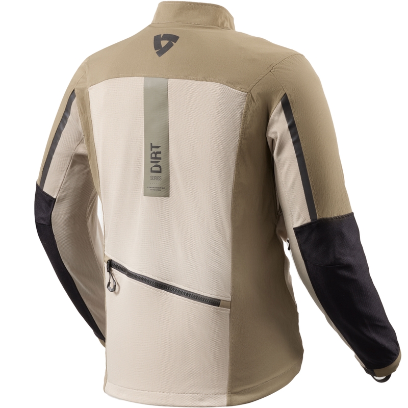 Chaqueta de moto Revit Territory 2 verde arena