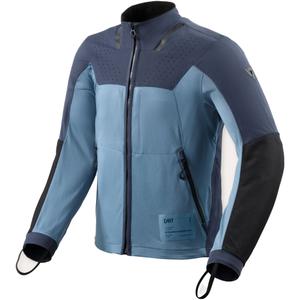 Chaqueta de moto Revit Territory 2 azul-negra