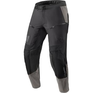 Pantalones de moto cropped Revit Territory 2 en color antracita y negro