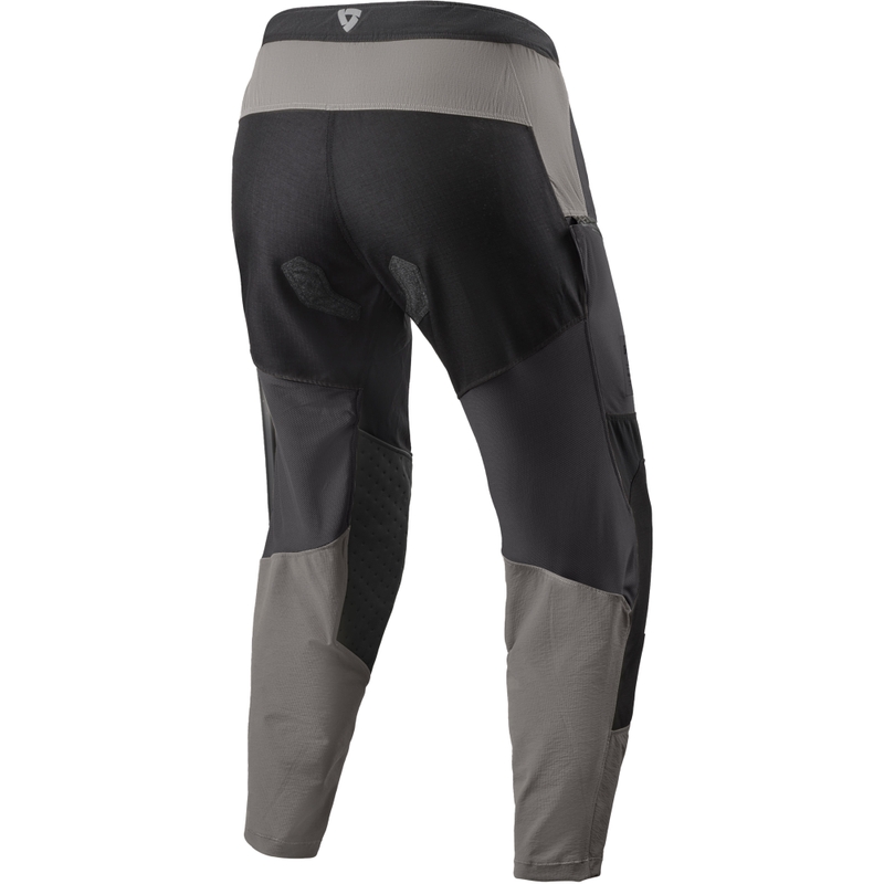 Pantalones de moto cropped Revit Territory 2 en color antracita y negro