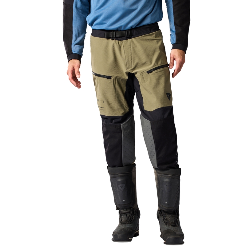 Pantalones de moto Revit Peninsula 2 verde-negro