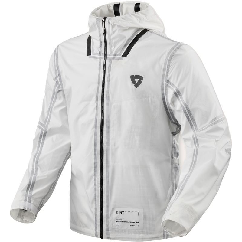 Chaqueta impermeable Revit Barrier 2 H2O blanca
