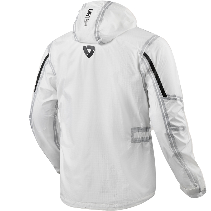 Chaqueta impermeable Revit Barrier 2 H2O blanca