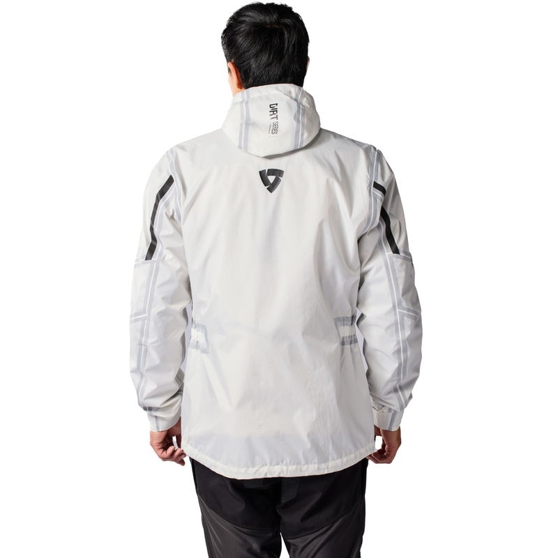 Chaqueta impermeable Revit Barrier 2 H2O blanca