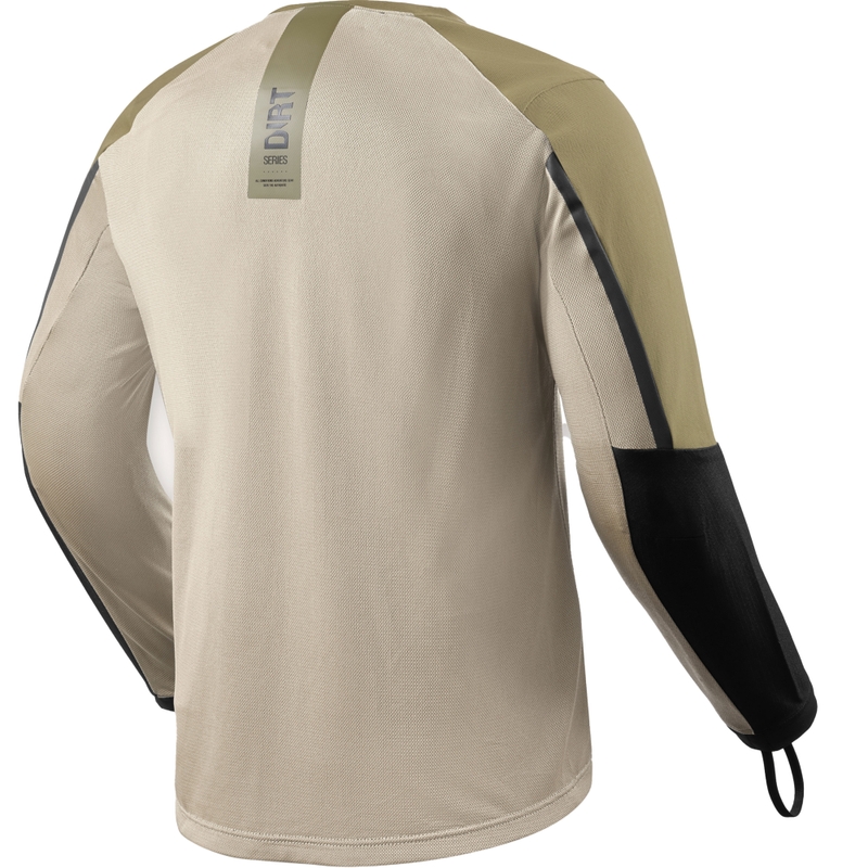Camiseta de motocross Revit Sierra 2 verde arena