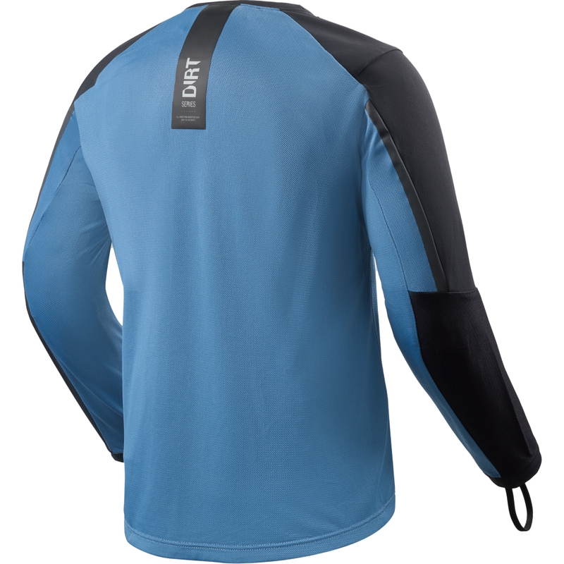 Camiseta de motocross Revit Sierra 2 azul-negra