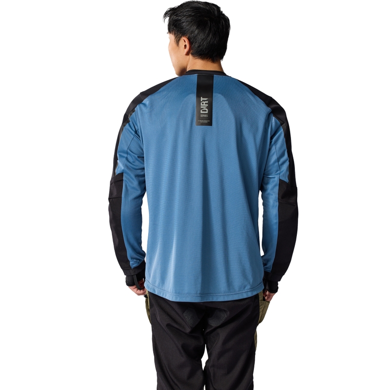 Camiseta de motocross Revit Sierra 2 azul-negra