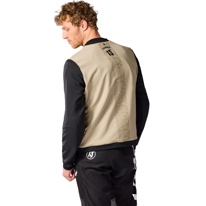 Sudadera de moto Revit Trazada color arena