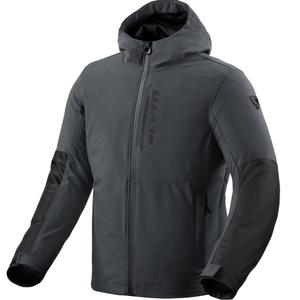 Chaqueta de moto Revit Traffic 2 H2O azul oscuro-negro
