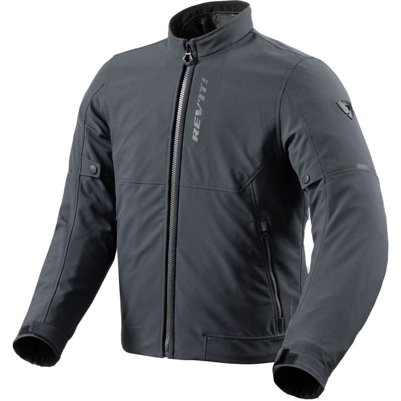Chaqueta de moto Revit Shade 2 H2O azul oscuro
