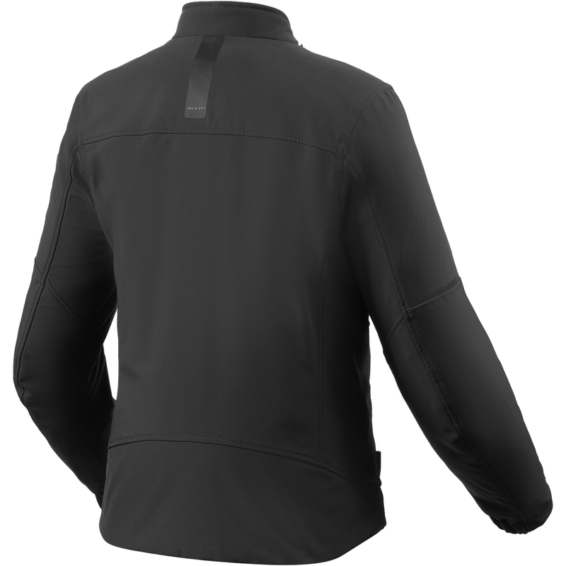 Chaqueta de moto Revit Shade 2 H2O para mujer, color negro