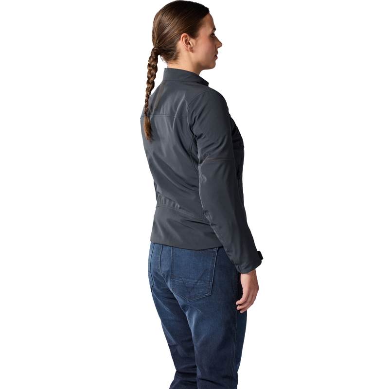 Chaqueta de moto Revit Shade 2 H2O para mujer, azul oscuro