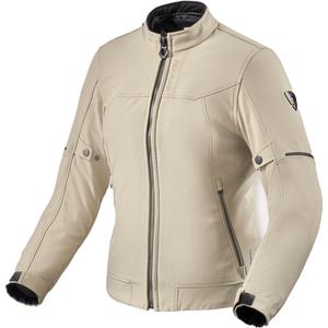 Chaqueta de moto para mujer Revit Shade 2 H2O color arena