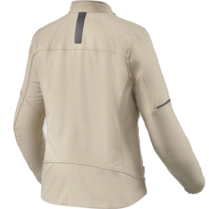 Chaqueta de moto para mujer Revit Shade 2 H2O color arena