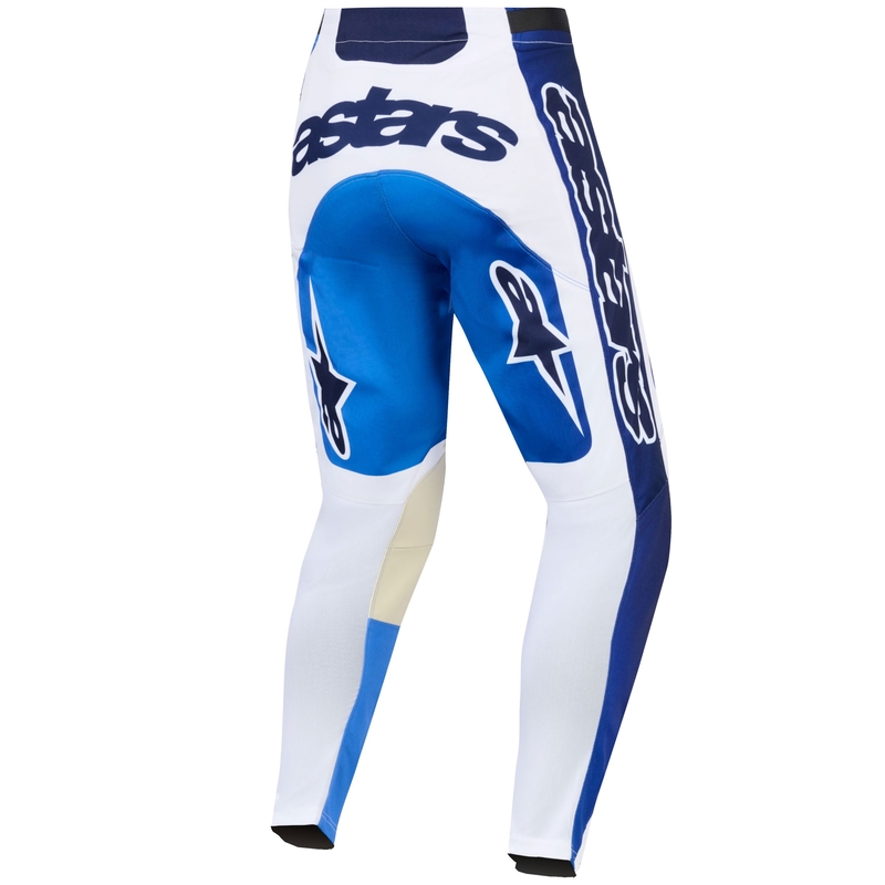 Pantalones de motocross Alpinestars Racer Air Portl azul-blanco