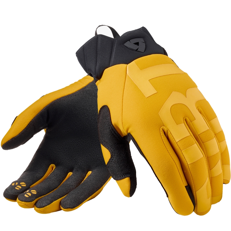 Guantes de moto Revit Coast amarillo mostaza