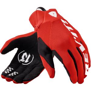 Guantes de moto Revit Escondido rojos