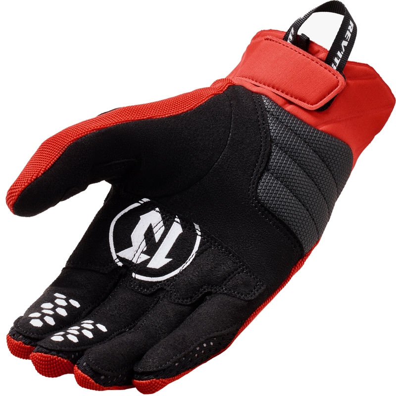 Guantes de moto Revit Escondido rojos
