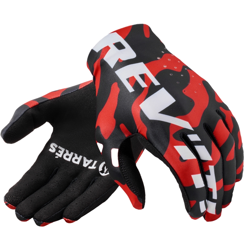 Guantes motocross Revit Tacto rojos