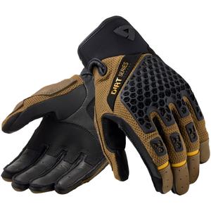 Guantes de moto Revit Caliber 2 negro-marrón