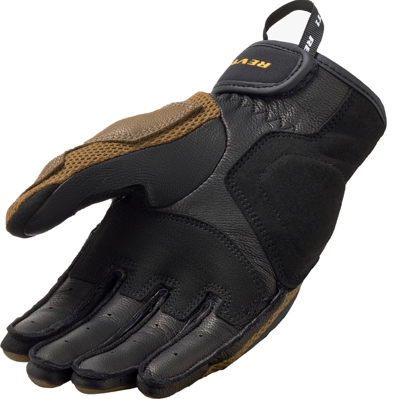 Guantes de moto Revit Caliber 2 negro-marrón