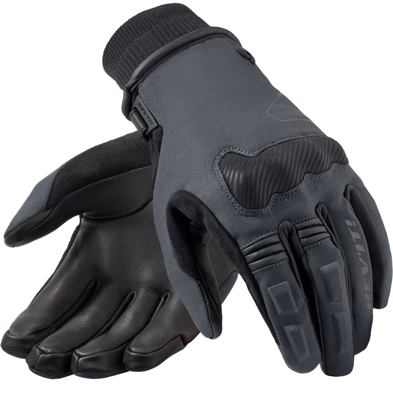 Guantes de moto Revit Hydra 3 H2O azul oscuro-negro