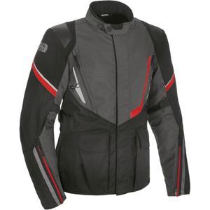 Chaqueta de moto Oxford Montreal 4.0 Dry2Dry™ negra, gris y roja