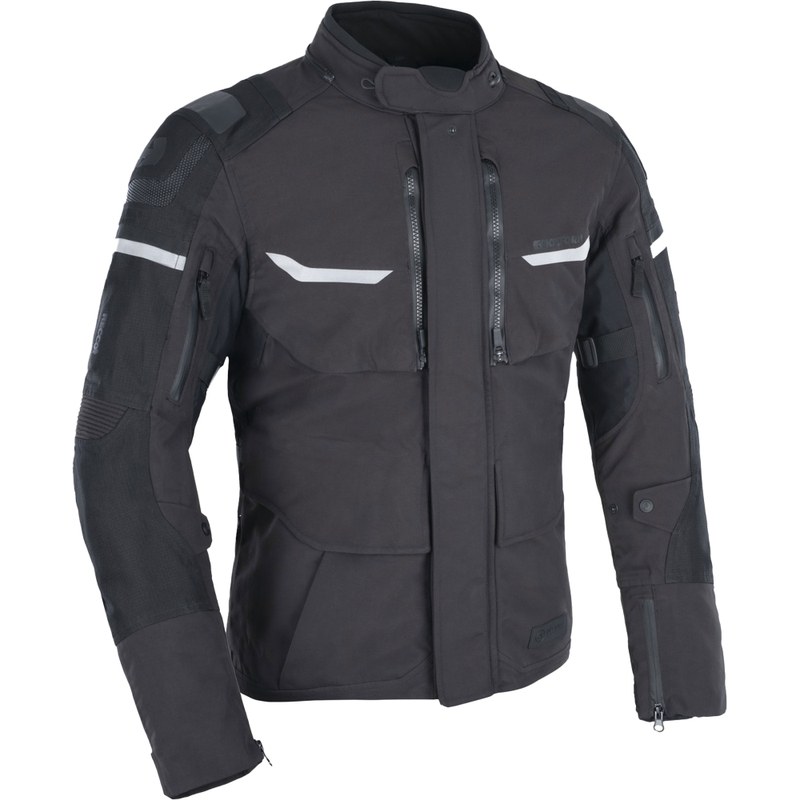 Chaqueta de moto Oxford Advanced Stormland Dry2Dry™ negra