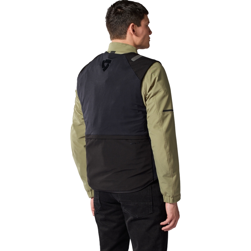 Chaleco airbag para motocicleta Revit Avertum Street Tech-Air®, color negro