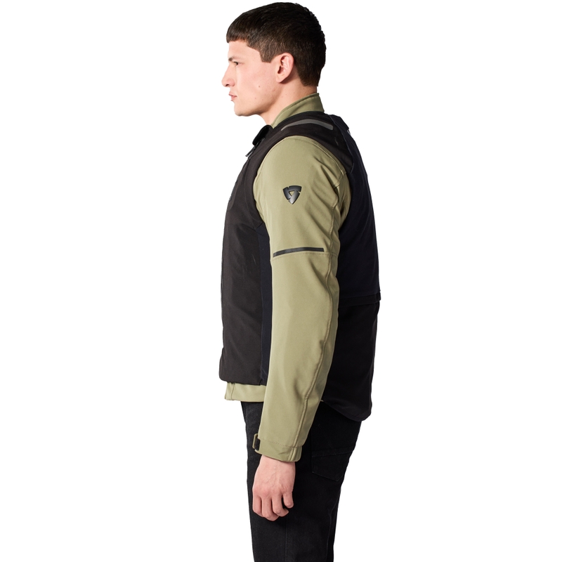 Chaleco airbag para motocicleta Revit Avertum Street Tech-Air®, color negro