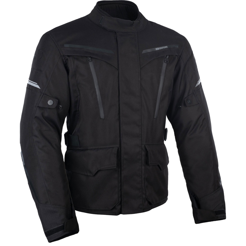 Chaqueta de moto Oxford Metro 2.0 negra