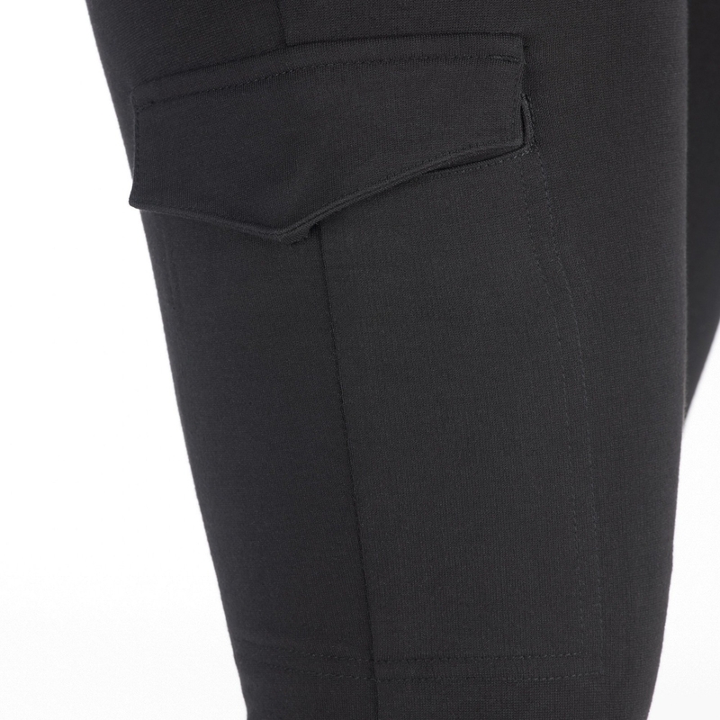 Leggings de moto para mujer con forro de aramida Oxford Super Cargo negros