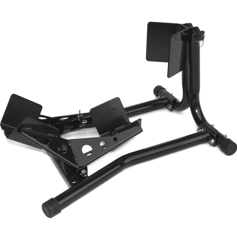 Soporte para rueda delantera de motocicleta Q-TECH negro