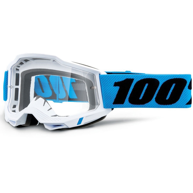 Gafas de motocross 100% Accuri Novel con plexiglás transparente