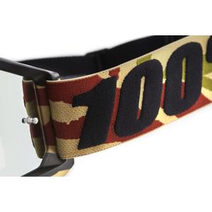 Gafas de motocross 100% Accuri Mission con plexiglás plateado